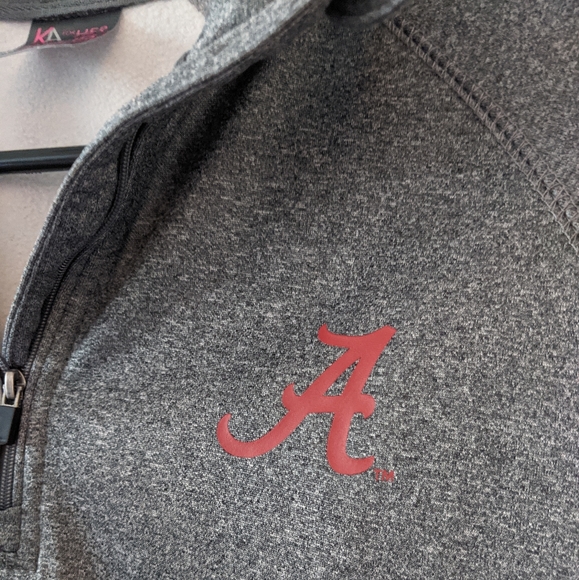 ๐
ฐ๏ธ Gray Alabama Half Zip Pullover - Picture 2 of 6